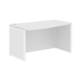 Стол эргономичный XQPCT 149H(L) Белый/Белый 1400х900х750 XTEN-QP - Фото предпросмотра