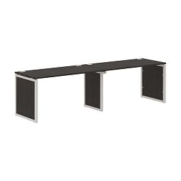 Стол 2-х местный XQPWST 2870 Дуб Юкон Модерн/Алюминий 2800х700х750 XTEN-QP - Фото предпросмотра