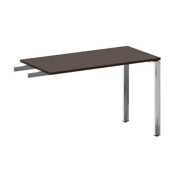 Metal System Direct Брифинг-приставка БП.ПР-4 Венге/Нерж. сталь 1200*600*750 - Вид 1