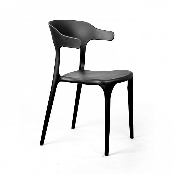 Стул Leo, первичный пластик черный, стопируемый - Вид 2