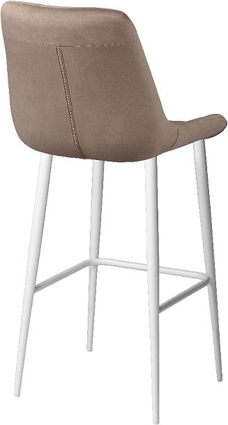 Комплект барных поворотных стульев Эйден, Confetti latte/белый, 4 шт. - Вид 5