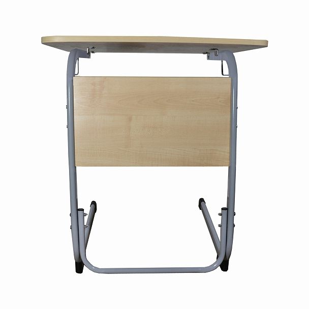 Стол-парта Атлант, 1-местный, нерегулируемый, серый каркас, ЛДСП клён, гр.6 - Вид 4