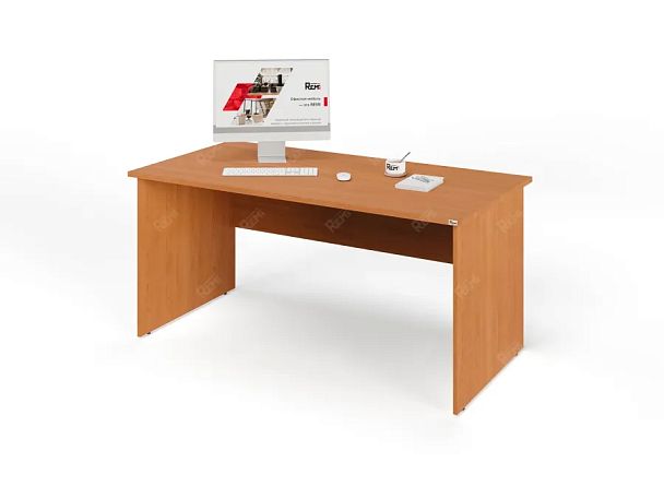 UNITY PС8-16 ВИШНЯ Офисный стол прямоугольный Прямой 1600х800х750 - Вид 2