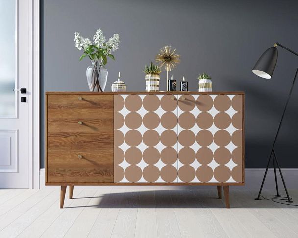 Комод Berber с двумя дверками и ящиками 17 принт арт BB05/Print_17 - Вид 4