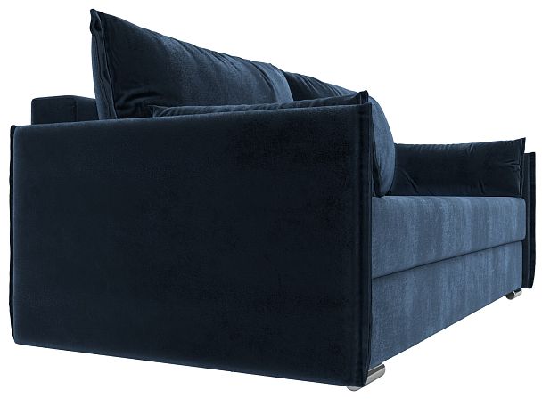Диван прямой Сайгон Велюр синий - Вид 3