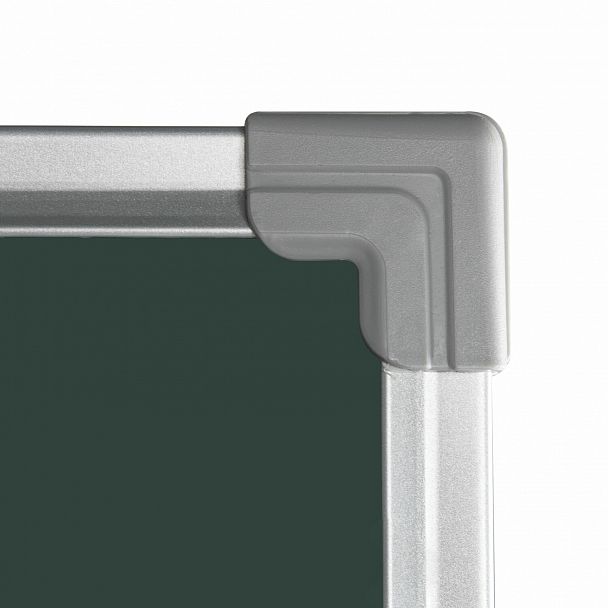 Доска для мела магнитная 3-х элементная 100х150/300 см, ДОПОЛНИТЕЛЬНАЯ ЛИНИЯ/КЛЕТКА, зеленая, BRAUBERG, 236972 - Вид 3