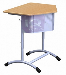 Парта одноместная "Экстра перфо 1П" (2-4 гр.) - Фото предпросмотра