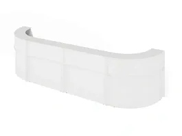 ЛАЙТ / LIGHT RLG072 Двойной ресепшн 440x100x115 Белый - Фото предпросмотра