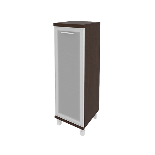 First Шкаф средний узкий правый KSU-2.4 R (R) Венге 401*432*1260 - Вид 1