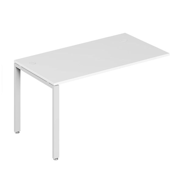 Удлинитель стола Trend Metal 140x60x75 белый - Вид 1