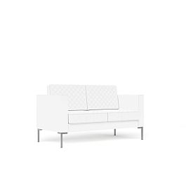 Диван 2-местный Мальта / Malta malta-2 экокожа белая CN2 - Фото предпросмотра