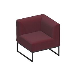 Секция угловая Мейджик / Magic Mg/ygl ткань красная AU 08 - Фото предпросмотра