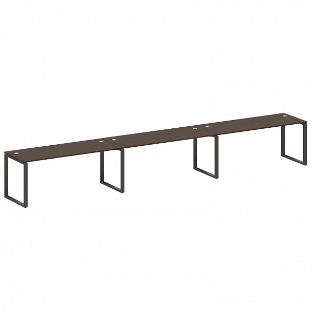 Рабочая станция "Metal System" БО.СМ-3.5 венге/антрацит - Вид 1