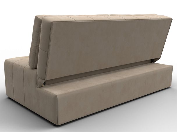 Диван прямой Лига-107 (160) Велюр бежевый - Вид 5