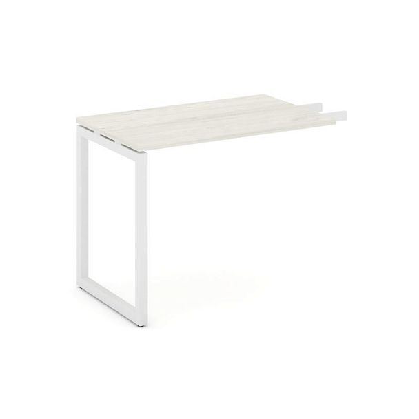 Стайл Проджект Брифинг-приставка SN-4O.BR-003 Дуб Наварра/Металл Белый 980*600*750 - Вид 1