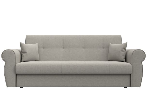 Диван-книжка Лига-019 Рогожка бежевый - Вид 2