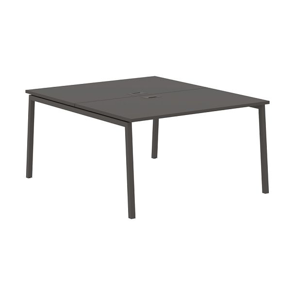 Стол 2-х местный ELWST 1316 Мокко/Мокко 1360х1606х750 EDIS - Вид 1