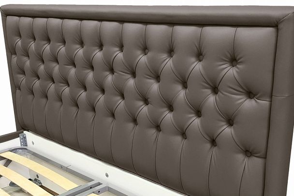 Кровать «Флоренция» 180 коричневая - Вид 2