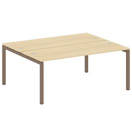 Metal System Quattro Р. ст. на П-образном м/к 50БП.РАС-СП-2.5 Акация/Мокко металл 1800*1475*750 - Фото предпросмотра