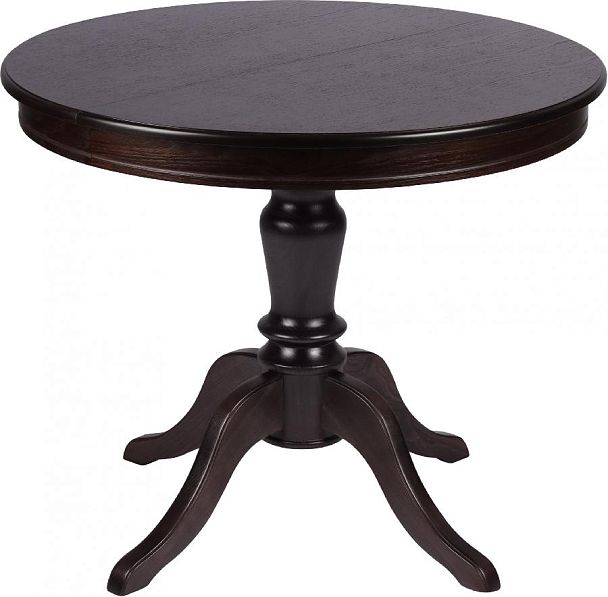 Стол деревянный раздвижной Элат D90(130)х90х76 Венге - Вид 2