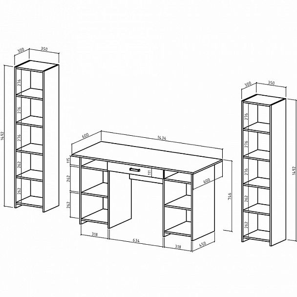 Рабочее место Лайт-6Я - Вид 2