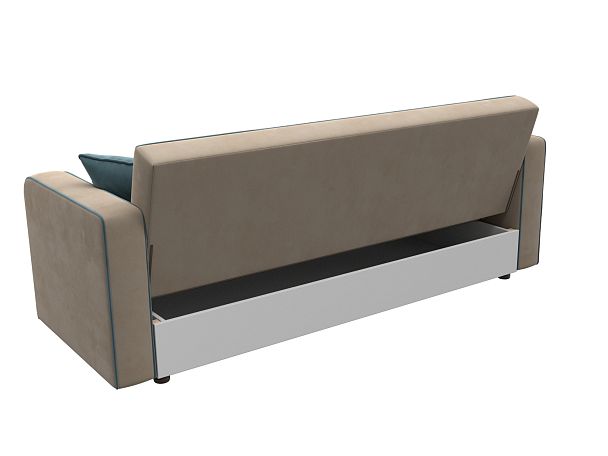 Диван-книжка Тур Велюр бежевый - Вид 6