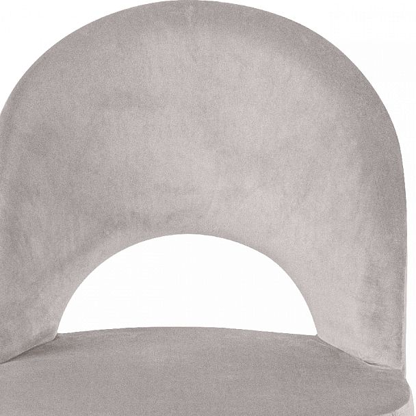 Комплект кухонных стульев Рэди светло-серый велюр/белый, 3 шт. - Вид 7