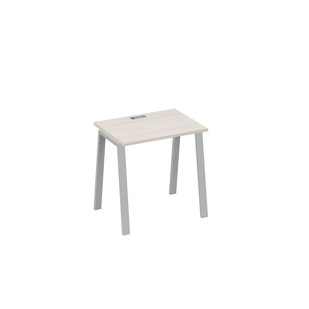 Стол письменный на металлокаркасе TRE A4 А4 Б3 001 БП дуб / металлокаркас серый - Вид 1