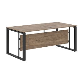 Стол руководителя EST 189 Кария Пальмира/Антрацит 1800х900х750 ENIO - Фото предпросмотра