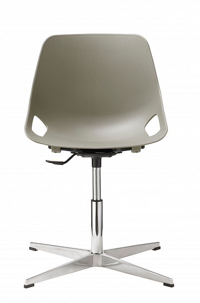 Стул "Q5 SW КРЕСЛО на основании FIRE", серый - Вид 3