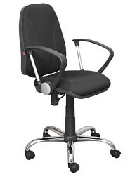 Клио Кресло C-101 (Нептун/ПВМ/XP) 11-черный - Фото предпросмотра