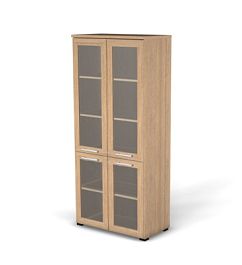 SMART/СМАРТ RS112-78Х44 Шкаф комби мдф з/с лдсп 786х436х1762 Швейцарский вяз - Фото предпросмотра