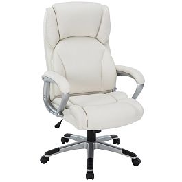 Кресло CHAIRMAN CH665, экокожа, светло-бежевый - Фото предпросмотра
