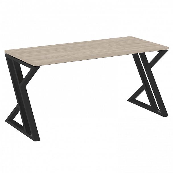 Стол рабочий "Loft" VR.L-SRZ-4.7 дуб аттик/черный - Вид 1