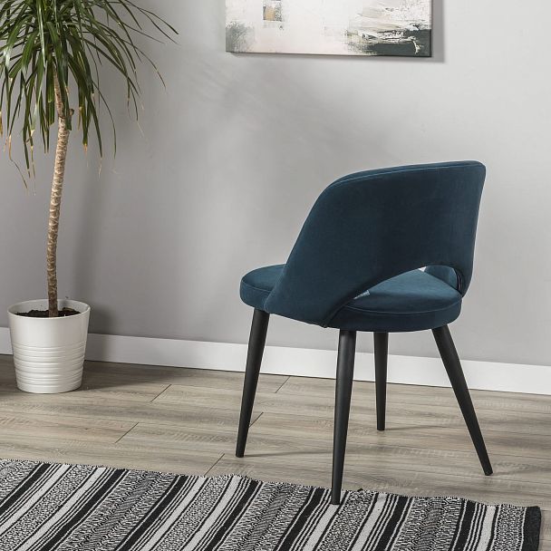 Стул Lars Diag blue/черный - Вид 10