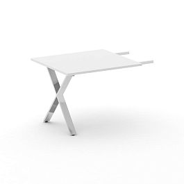 Cross Брифинг-приставка CRF.BR-1 Белый F/Нерж. Сталь 1000*900*750 - Фото предпросмотра