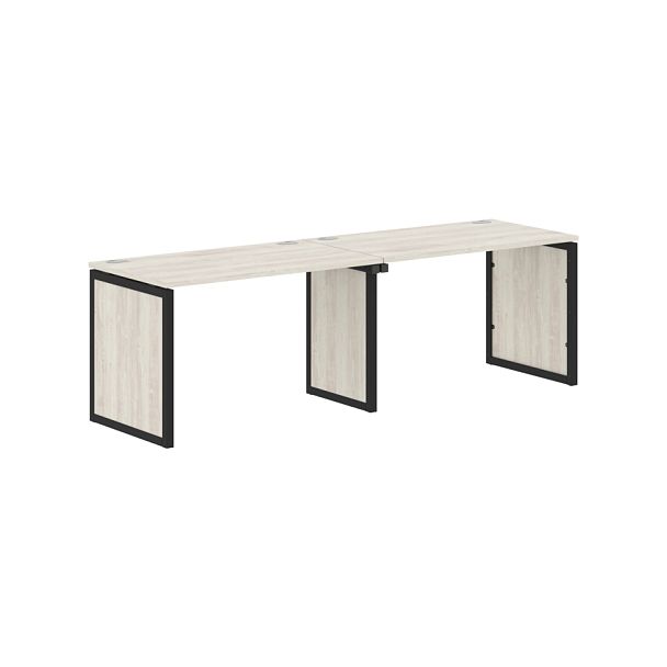 Стол 2-х местный XQPWST 2470 Сосна Эдмонт/Антрацит 2400х700х750 XTEN-QP - Вид 1