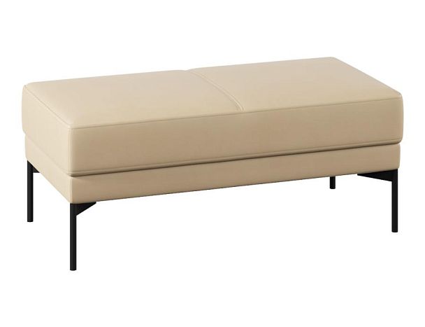 Пуф Everprof Gamma двухместный Экокожа Бежевый - Вид 1