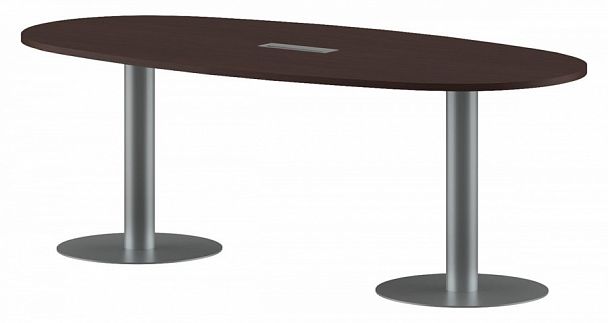 Стол "Imago" ПРГ-3 венге/металлик - Вид 1