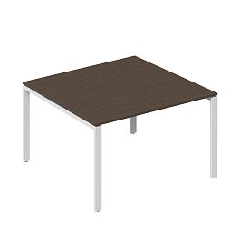 Стол для переговоров Trend Metal 120x123,6x75 тёмный дуб - Фото предпросмотра