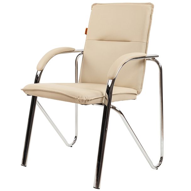 Комплект кресел, 2 шт, CHAIRMAN CH851, экокожа, бежевый - Вид 2