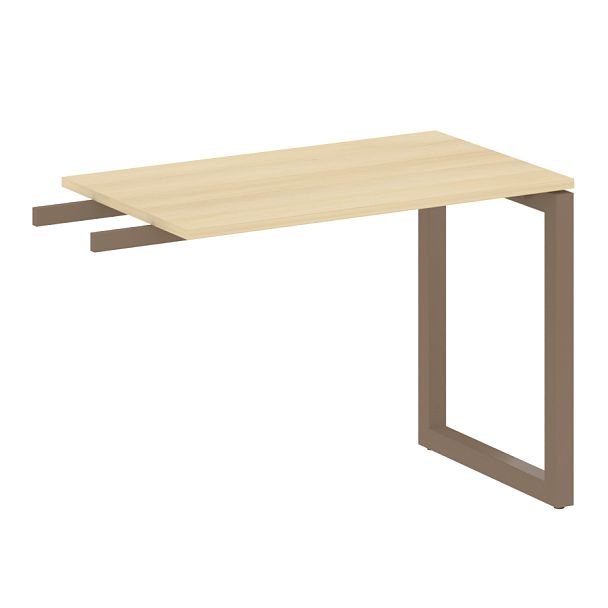 Metal System Quattro Приставной элемент на О-образном м/к 50БО.ПР-3 Акация/Мокко металл 1000*600*750 - Вид 1