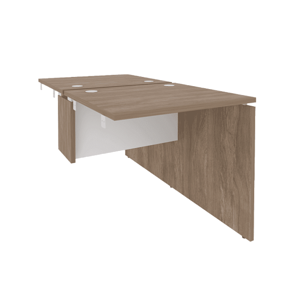 Onix Стол-приставка двойной к опорным элементам O.D.SPR-0.7 Дуб аризона/Белый бриллиант 780*1475*750 - Вид 1