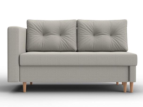 Кушетка Лига-098 Рогожка бежевый - Вид 2