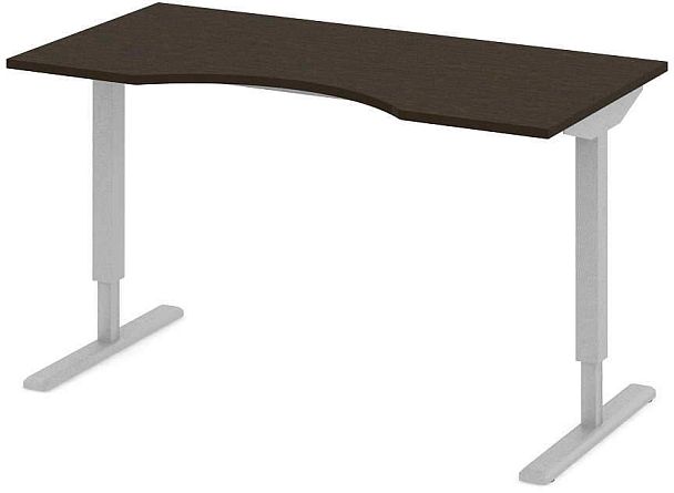 Стол офисный рабочий "Трансформер"  ПК-ТРС-СТЭ160Х80/ЭР-В1-179 дуб ферраре - Вид 1