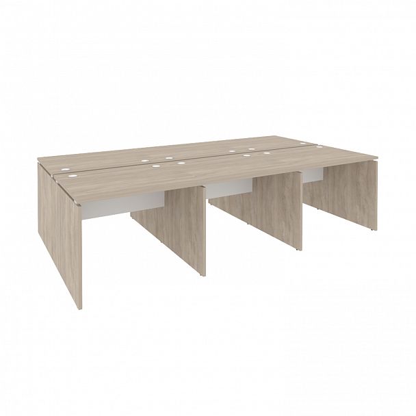 Рабочая станция "Onix" O.D.RS-6.1.8 дуб аттик/белый - Вид 1