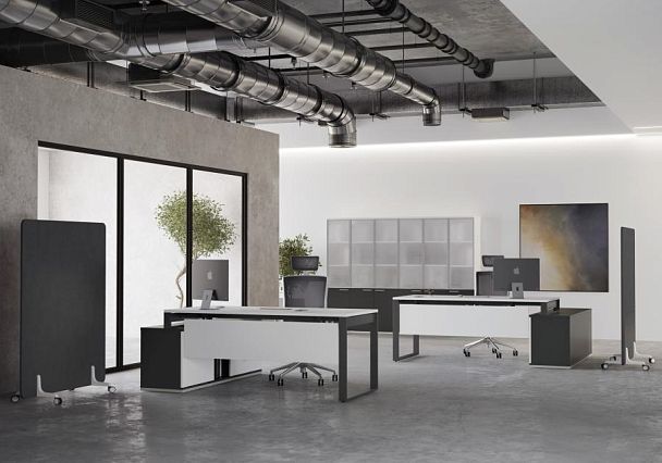 Шкаф-купе 2 ур. 1438х400х750 / корпус: белый, топ/дно: ак.равелло, фасады: ак.равелло / Аллегро / Allegro - Вид 2