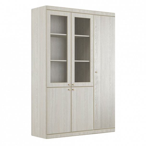 Шкаф с отделением для одежды Capital 139x40x200 светлый дуб - Вид 1