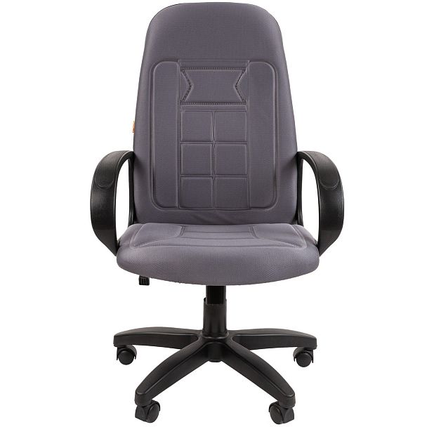 Кресло CHAIRMAN 727, ткань, серый - Вид 3