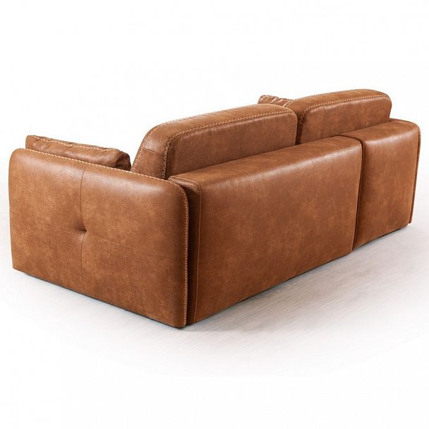 Диван "Шанхай Декор Compact" с оттоманкой - Вид 4